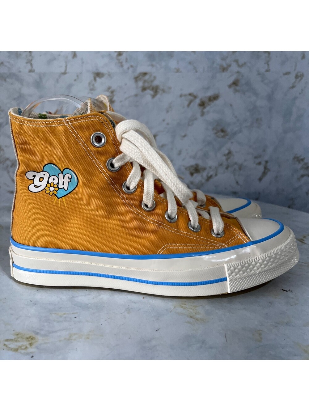 Converse X Golf Wang Chuck 70 Women's Size 5.5 Shoes Orange High Top Sneakers